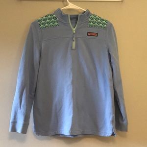 Girls Vineyard vines 3/4 zip jacket! (Shep shirt)